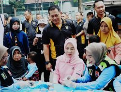 *Polres Nganjuk Gelar Bakti Sosial Car Free Day, Wujud Nyata Pelayanan Publik di HUT Bhayangkara ke-79