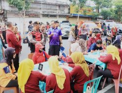 Peringati Hari Bhayangkara ke-79, Polres Kediri Kota Beri Layanan Pengobatan Gratis di CFD