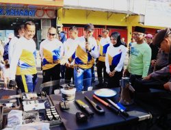 Polres Kediri Kota Gelar Pelayanan Publik di Car Free Day Jl Dhoho