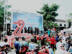 Meriahkan HUT Bhayangkara ke-79, Polres Jombang Gelar Olah Raga Bersama dan Fun Bike*