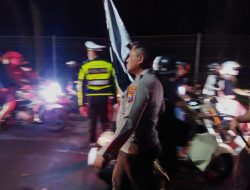 Humanis, Polisi Berhasil Bubarkan Pesilat yang Tutup Akses Jalan Malang – Blitar