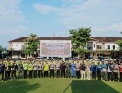 Polres Jombang terjunkan Ratusan Personil Gabungan, Amankan Pengesahan Warga Baru PSHT