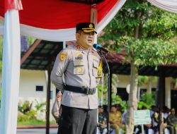 *Kapolres Jombang Pimpin Apel Gelar Pasukan Operasi Patuh Semeru 2025*