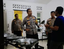 *Pastikan Kesiapan Dukung Program MBG, Kapolres Kediri Tinjau Lokasi Pembangunan SPPG