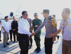 Kunker Kementan RI Ke Kota Kediri Wakapolres Pimpin Langsung Pengamanan*