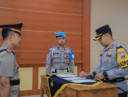 *Pimpin Upacara Pengukuhan Kapolsek Kras, Kapolres Kediri Tekankan Profesionalisme dan Pelayanan Publik*