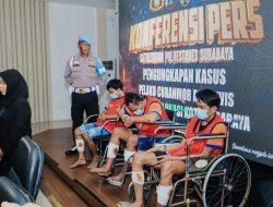 *Polrestabes Surabaya Kembali Berhasil Amankan 3 Tersangka Spesialis Curanmor