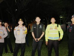 *Kapolres Kediri Kota Pimpin Langsung Pengamanan Konser Musik Bertajuk “Melepas Penat