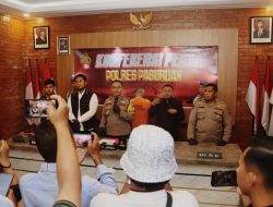 Polres Pasuruan Berhasil Ungkap Misteri Jenazah di Sungai Purwosari 3 Tersangka Diamankan