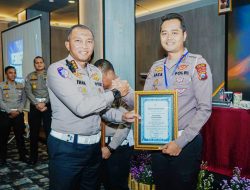 *Satlantas Polres Kediri Meraih Penghargaan “Dagkar Lantas” Tertinggi Tipe B Polres Se Jajaran Polda Jatim Oprasi Patuh Semeru 2025*