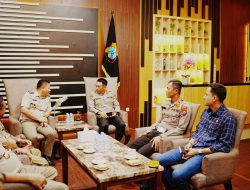 *Silaturahmi BPN Kabupaten Kediri dengan Polres Kediri Kota Pererat Sinergi Jaga Kondusifitas