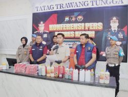 *Tiga Orang Meninggal Dunia Akibat Miras Oplosan Satreskrim Polres Kediri Tetapkan Satu Tersangka P Asal Desa Kepung*