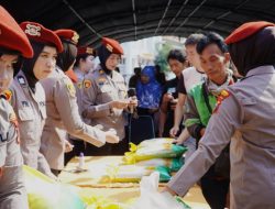 *Gerakan Pangan Murah :Komitmen Polrestabes Surabaya Stabilkan Harga dan Menjamin Ketersedian Pangan*