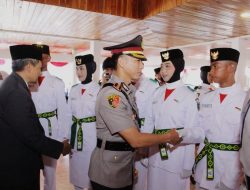 *Upacara Pengukuhan Pasukan Pengibar Bendera Pusaka Kabupaten Kediri Tahun 2025 Digelar di Pendopo Panjalu Jayati