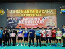 *Ajang Final Badminton Kapolres Kediri Cup 2025 Berakhir Meriah