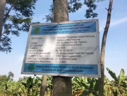 Satuan Kerja Dinas PU Pengairan Diduga Tanpa Pengawasan Abaikan Mutu Pekerjaan
