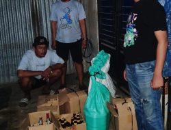 *Polres Jombang Ringkus Dua Pengedar Miras, Sita Ratusan Botol Miras Dari Berbagai Merk