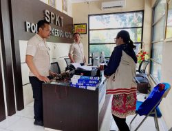 *Pasca Aksi Anarkis, Pelayanan SPKT di Polres Kediri Kota Tetap Berjalan Normal dan Warga Mulai Berdatangan*