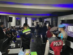 *Cegah Kerawanan, Polres Kediri Intensifkan Sidak Tempat Hiburan Malam*