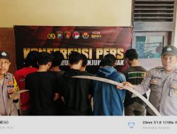 *Polres Pelabuhan Tanjungperak Amankan Remaja Kelompok Gangster SSTB dan All Star Terlibat Bentrokan di Kalilom Lor Surabaya