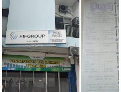 KAPOS FIF PARE MELAKUKAN TINDAKAN PENAHANAN BPKB KONSUMEN YANG SUDAH LUNAS
