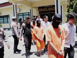 *Polres Magetan Berhasil Amankan Komplotan Perampok Spesialis Minimarket*