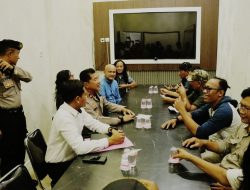Aksi Damai LSM Semesta Alam Lestari di Polres Kediri Berjalan Tertib & Lancar