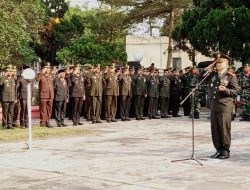 *Polres Kediri Kota Hadiri Ziarah Nasional HUT TNI ke-80, Wujudkan Sinergitas TNI–Polri*