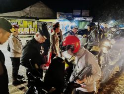 *Cegah Balap Liar dan Kriminalitas, Polres Kediri Gelar KRYD di Sejumlah Titik Rawan*