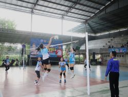 *Meriah dan Sportif, Semi Final Kejurkab Bola Volly U-19 Antar Club Kapolres Kediri Cup 2025