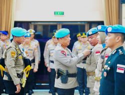 Wakapolri Pimpin Upacara Purna Tugas 139 Personel Kontingen Garuda Bhayangkara, Tegaskan Komitmen Indonesia Dukung Perdamaian Dunia