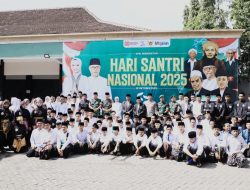 *Kapolres Kediri Kota Hadiri Hari Santri, Ajak Santri Jadi Garda Moral dan Keamanan Bangsa