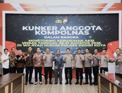 *Kompolnas Kunjungi Polres Kediri Kota, Tinjau dan Evaluasi Pascakerusuhan Aksi Unras Agustus 2025