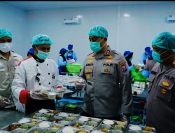 *SPPG Polres Kediri I Jadi Percontohan, Hadirkan Makanan Bergizi untuk Ribuan Pelajar*