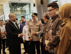 *Penerbangan Perdana Super Air Jet Resmi Mendarat di Bandara Dhoho Kediri, Kapolres Kediri Kota Hadiri Inaugural Flight Ceremony