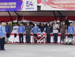 Kepala Staf Kodim 0808/Blitar Hadiri Upacara HUT KORPRI Ke-54 Dan HUT PGRI Ke 80*