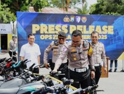 Operasi Zebra Semeru 2025: Polres Kediri Tekankan Edukasi, 63.158 Pelanggaran Ditertibkan