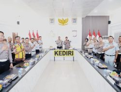 Polres Kediri Jadi Tuan Rumah Survei Kesiapan Ops Lilin 2025