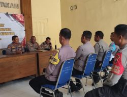 *Sat Samapta Polres Kediri Kota Lakukan Risk Assessment di Tiga Polsek Jelang Nataru*