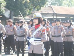 *Upacara Peringatan Hari Ibu, Kapolres Kediri Soroti Kontribusi Perempuan di Lingkungan Polri