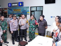 *Dandim 0808/Blitar Bersama Forkopimda Kota Blitar Cek Sejumlah Gereja Dan Pos Nataru