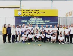 *Polres Kediri Jadi Tuan Rumah Penataran Pelatih Dasar Pickleball IPF Jawa Timur*