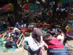 WISATA GROGOLAN DI PENUHI PENGUNJUK HARI INI
