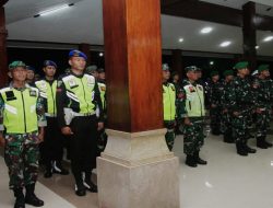 *Apel Siaga Malam Tahun Baru 2026, Sinergitas TNI – Polri Jamin Keamanan Kabupaten Blitar