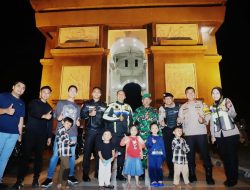 *Tanpa Kembang Api, Malam Tahun Baru di Simpang Lima Gumul ( SLG ) Kediri Tetap Meriah dan Kondusif