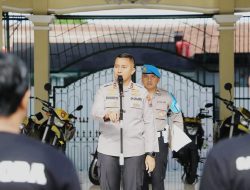 *Pimpin Apel Khusus, Kapolres Kediri Tegaskan Komitmen Berantas Narkoba