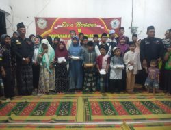 LSM GNBI DISTRIK GRESIK MENGADAKAN SANTUNAN ANAK YATIM PIATUH DAN DHUFA