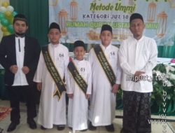 RUMAH QUR’AN USTADZ KEMIN WISUDA 19 ANAK HAFAL QUR’ AN JUZ 30