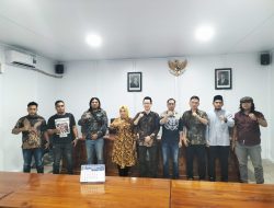 AUDIENSI LSM RATU DI GEDUNG GNI KEDIRI, GUNA MEMBAHAS PROGRAM MAKANAN BERGIZI GRATIS (MBG