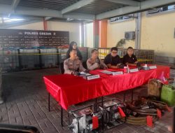 Penimbunan Solar Bersubsidi Berhasil Diungkap Tim Tipiter Reskrim Polres Gresik